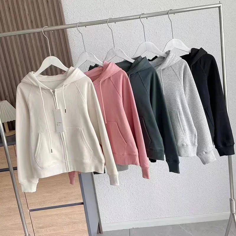 2025 Fashion Sweatshirt Hoodies Women's Short Jacket Cotton Casual Top Zipper-up Outerwear Spring Autumn Sports Student Jackets
2025 Fashion Sweatshirt Hoodies Women's Short Jacket Cotton Casual Top Zipper-up Outerwear Spring Autumn Sports Student Jackets