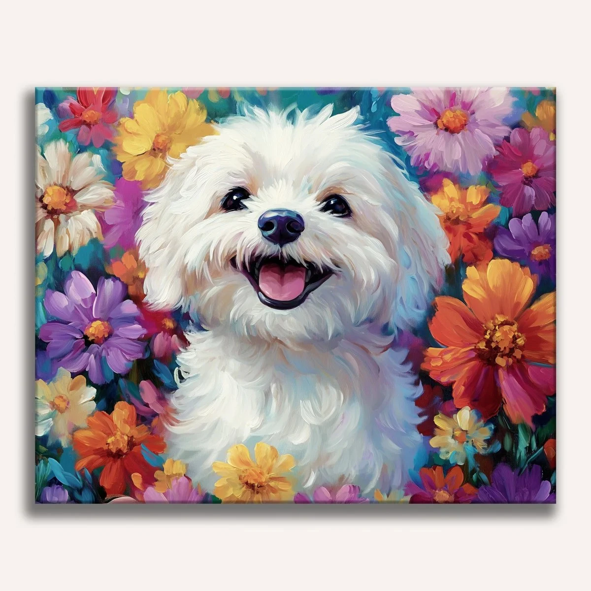 500/1000/1200PCS Jigsaw Puzzle Animal Dog Bichon Frise Home Family Activity Games for Gameroom Bedroom Home Decor Frameless
500/1000/1200PCS Jigsaw Puzzle Animal Dog Bichon Frise Home Family Activity Games for Gameroom Bedroom Home Decor Frameless