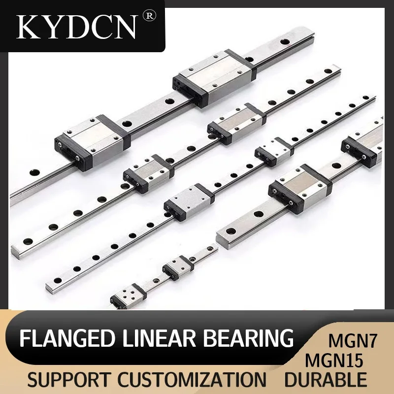 2PC MGN Linear Guide MGN5 MGN7 MGN9 MGN12 MGN15 200mm-550mm + 4PC MGN5C MGN7C MGN9C MGN12C MGN15C Carriage For CNC Part
2PC MGN Linear Guide MGN5 MGN7 MGN9 MGN12 MGN15 200mm-550mm + 4PC MGN5C MGN7C MGN9C MGN12C MGN15C Carriage For CNC Part