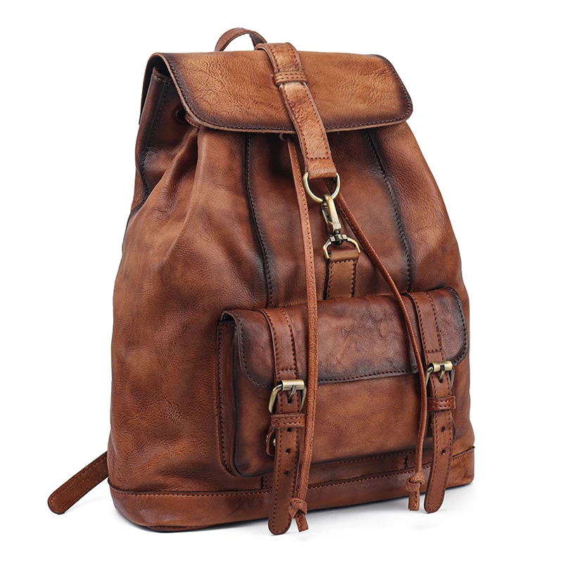 Vintage Genuine Leather Men's Backpack First Layer Cowhide Retro Large Capacity 14-15.6 Inch Laptop Bag Travel Backpacks 2025
Vintage Genuine Leather Men's Backpack First Layer Cowhide Retro Large Capacity 14-15.6 Inch Laptop Bag Travel Backpacks 2025