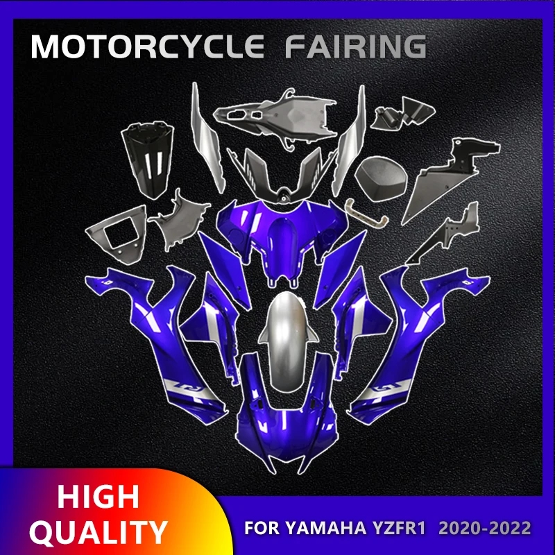 For Fairing YAMAHA YZFR1 2020-2022 R1 Fairing Motorcycle Shell YZF R1Accessories Sapphire Blue Fairing ABS
For Fairing YAMAHA YZFR1 2020-2022 R1 Fairing Motorcycle Shell YZF R1Accessories Sapphire Blue Fairing ABS