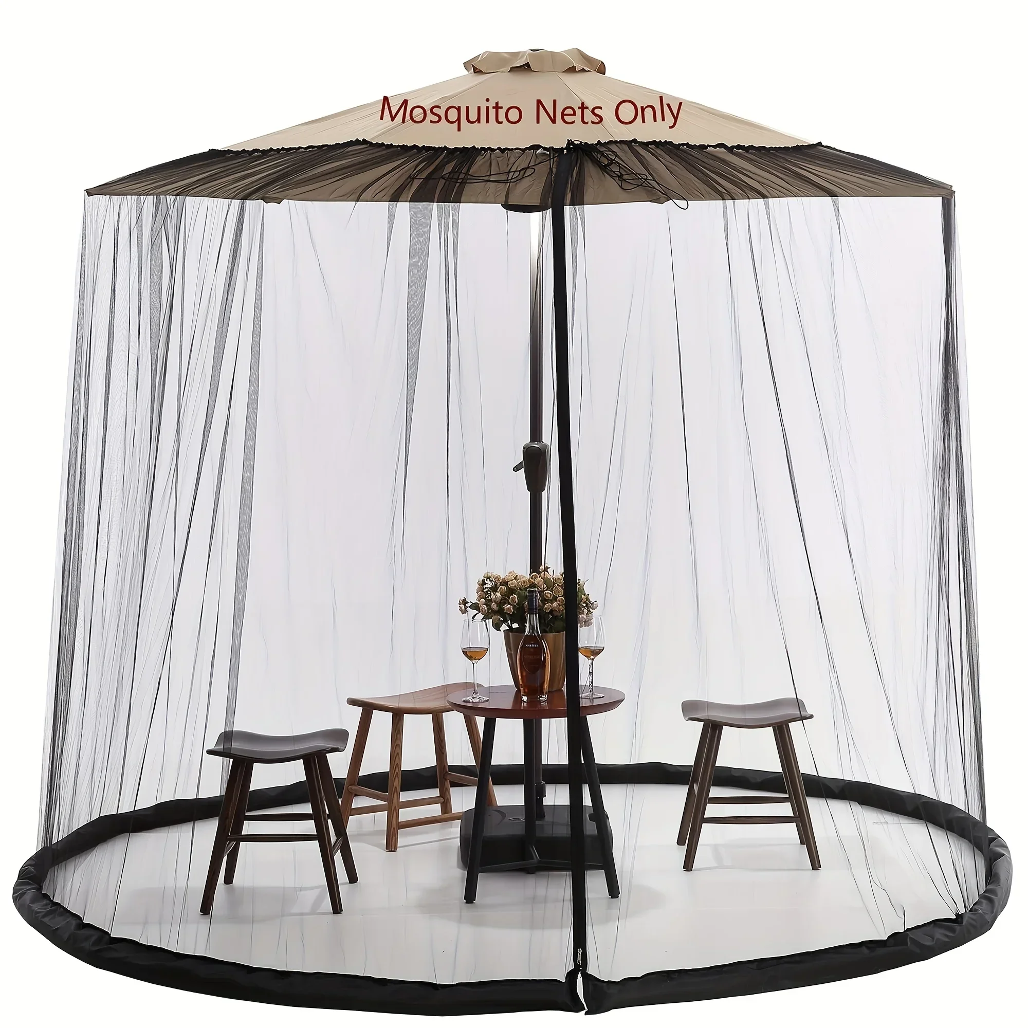 Patio sunshade outdoor screen polyester Portaledge mosquito net (mosquito net only) suitable for outdoor umbrella and Patio tabl
Patio sunshade outdoor screen polyester Portaledge mosquito net (mosquito net only) suitable for outdoor umbrella and Patio tabl