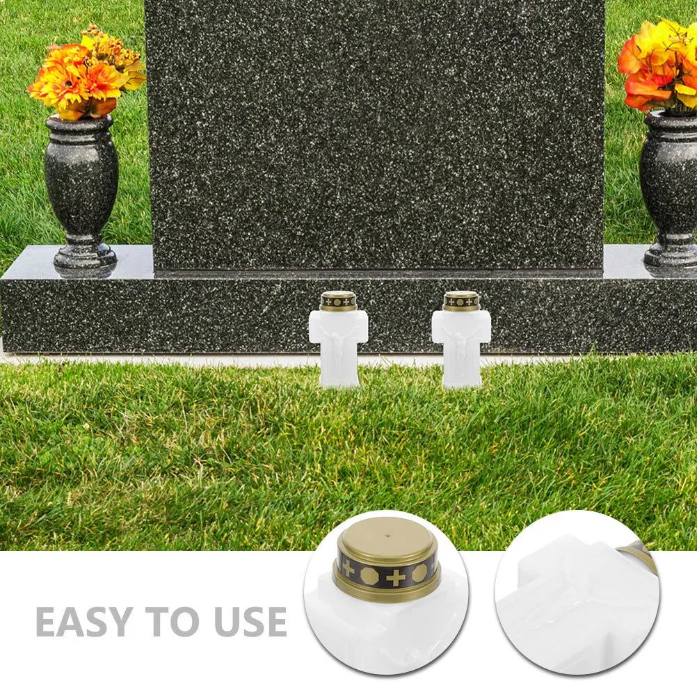 2Pcs Electronic Light Flameless Design Operated Light Small Compact Grave Cemetery Outdoor Garden
2Pcs Electronic Light Flameless Design Operated Light Small Compact Grave Cemetery Outdoor Garden