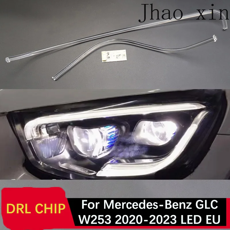 Car Headlights DRL CHIP Lamp Tube for Mercedes-Benz GLC W253 20-2023 LED EU White Light Ballast Angel Eye Circuit Board DRL Lamp
Car Headlights DRL CHIP Lamp Tube for Mercedes-Benz GLC W253 20-2023 LED EU White Light Ballast Angel Eye Circuit Board DRL Lamp