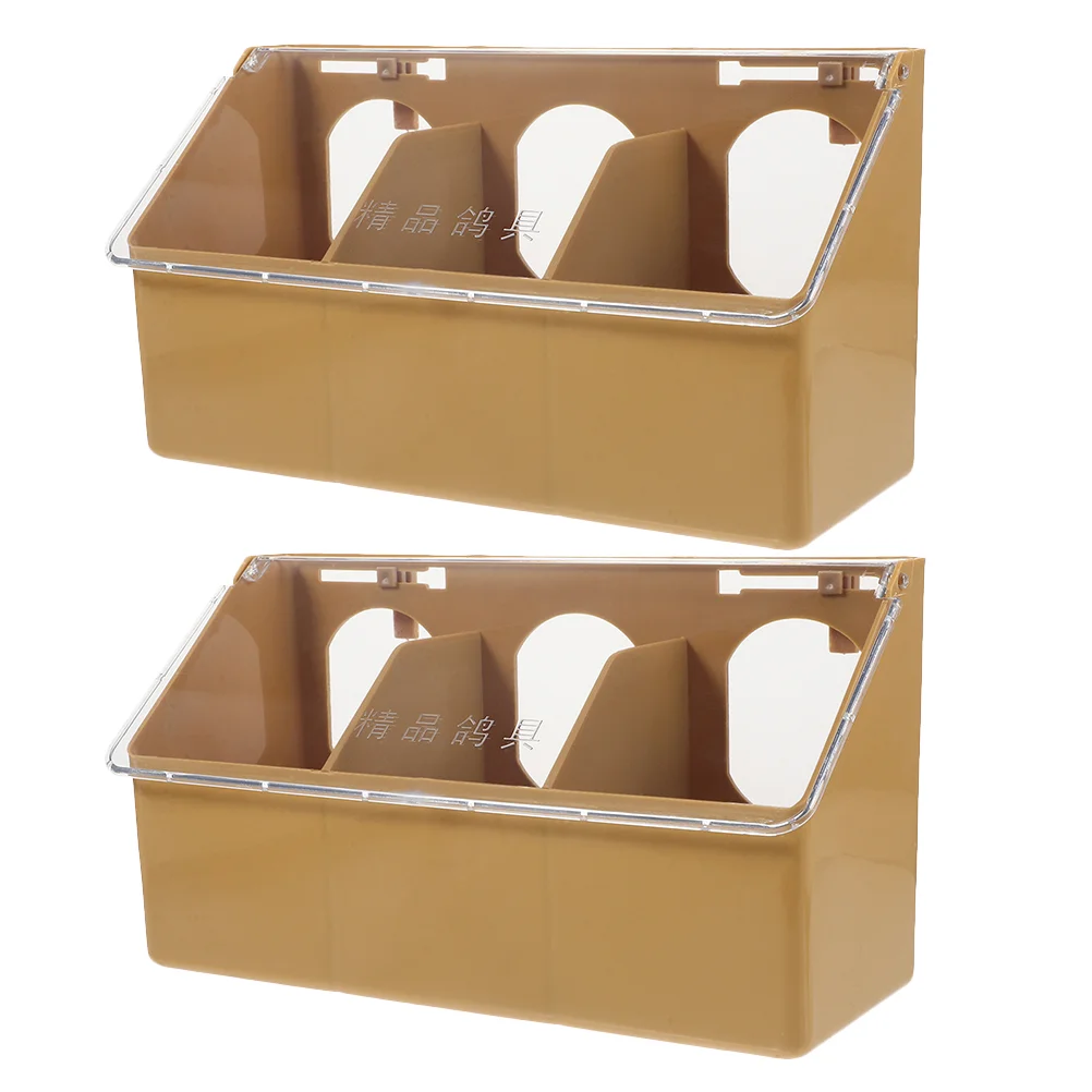 Bird Food Trough Pigeon Hanging Box Water Parrot Cage Accessories Plastic Feeder
Bird Food Trough Pigeon Hanging Box Water Parrot Cage Accessories Plastic Feeder