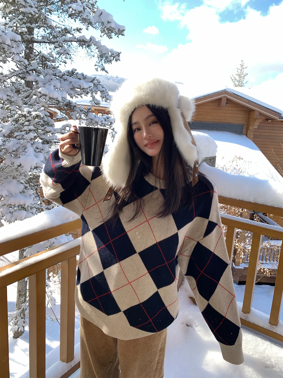 ZhouMiao Vintage Diamond Wool Blend Women's Pullover Sweater Loose Inner round Ne irt Autumn Winter Commute Sle Long Sl...
ZhouMiao Vintage Diamond Wool Blend Women's Pullover Sweater Loose Inner round Ne irt Autumn Winter Commute Sle Long Sl...