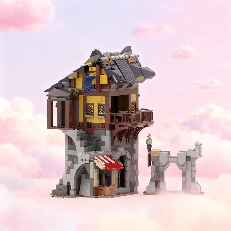 1082pcs MOC Castle Uptown Keep Model Building Blocks Construction Christmas Gift Toys Assemble DIY Idea Brick Creative Education
1082pcs MOC Castle Uptown Keep Model Building Blocks Construction Christmas Gift Toys Assemble DIY Idea Brick Creative Education