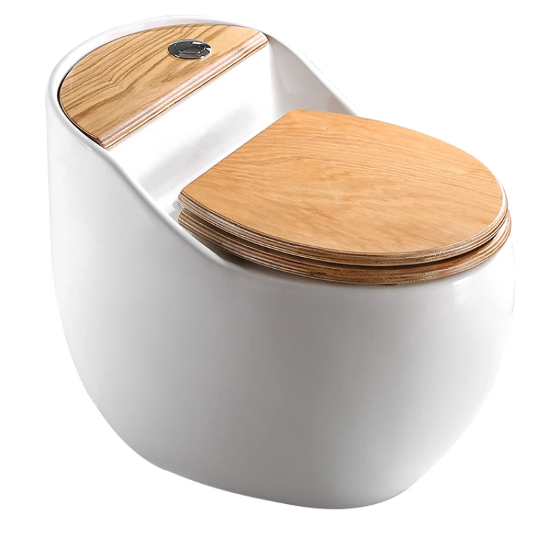 Wood grain toilet siphon household small apartment personalized retro bathroom flush toilet
Wood grain toilet siphon household small apartment personalized retro bathroom flush toilet