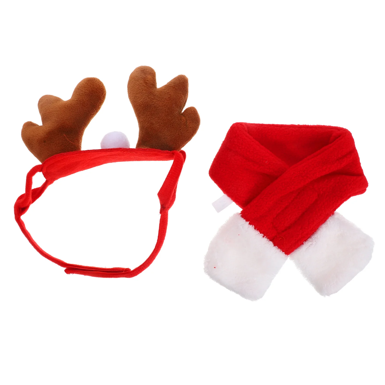 2Set Pet Xmas Outfit Reindeer Antlers Headband and Scarf Set for Dogs Cats Festive Costume Accessories Holiday Celebrations
2Set Pet Xmas Outfit Reindeer Antlers Headband and Scarf Set for Dogs Cats Festive Costume Accessories Holiday Celebrations