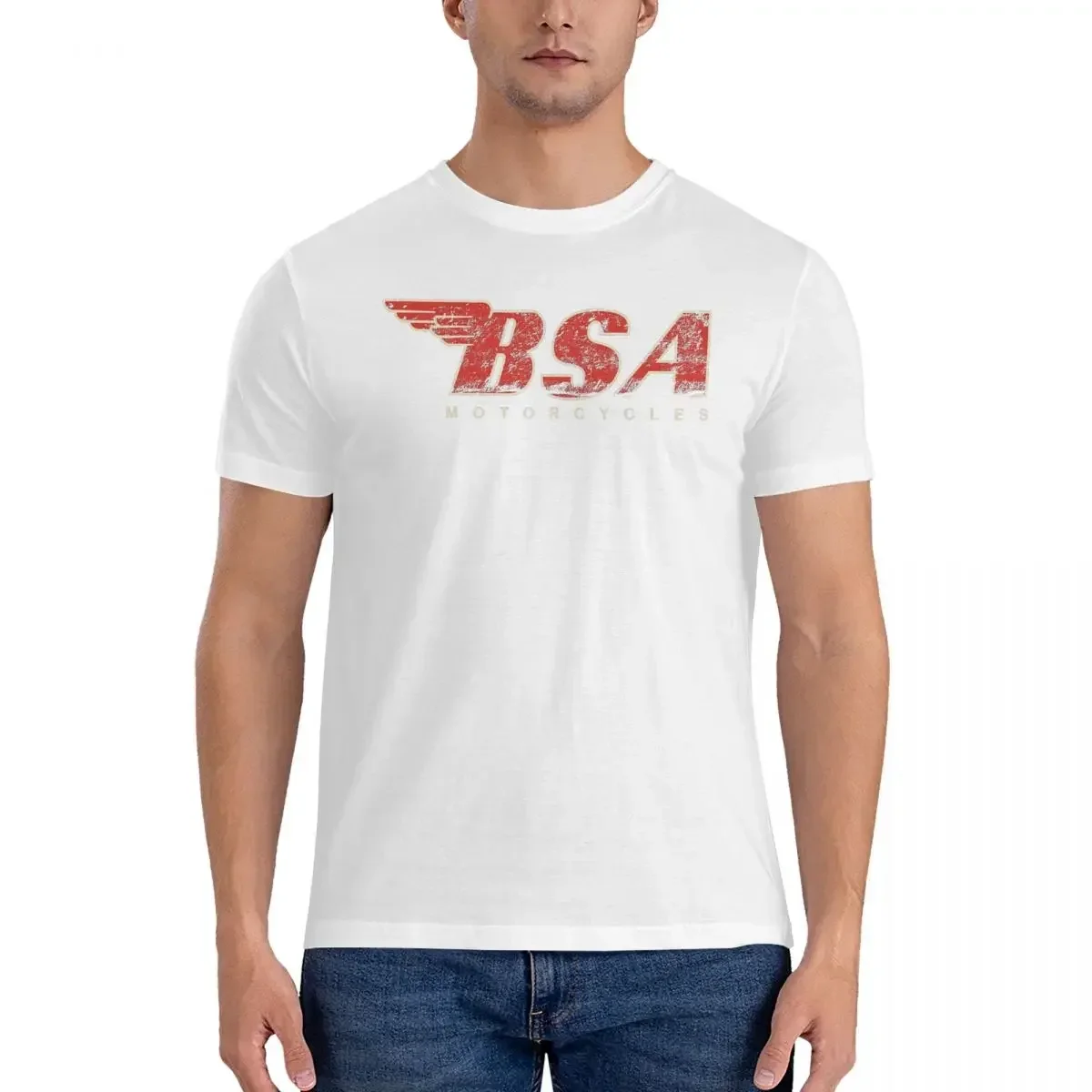 100% Cotton BSA Motorcycle Distressed Design Logo T-shirt Men Classic Oversized T Shirt Men Round Neck Summer Shirts Tops S-6XL
100% Cotton BSA Motorcycle Distressed Design Logo T-shirt Men Classic Oversized T Shirt Men Round Neck Summer Shirts Tops S-6XL