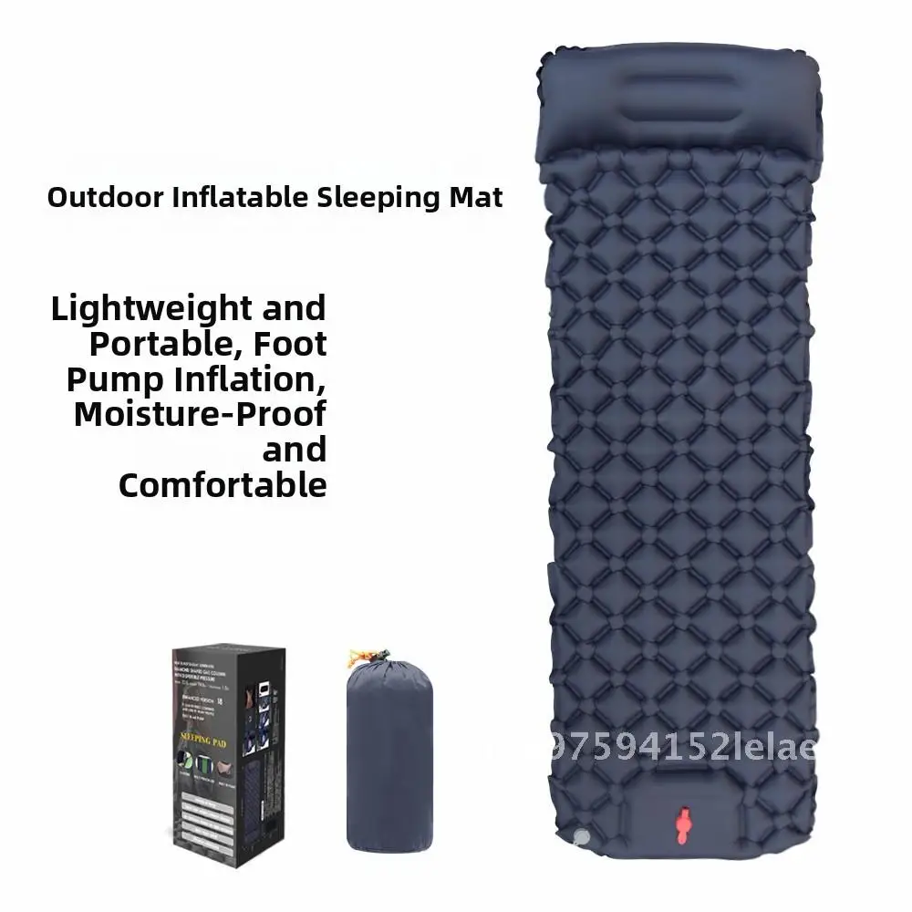 Outdoor single person integrated inflatable mat, portable foot pedal, ultra light automatic sleeping mat, tent mat
Outdoor single person integrated inflatable mat, portable foot pedal, ultra light automatic sleeping mat, tent mat