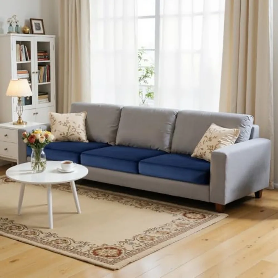 Velvet Couch Covers Water Resistant Seat Covers Stretch Sofa Protector , Navy
Velvet Couch Covers Water Resistant Seat Covers Stretch Sofa Protector , Navy