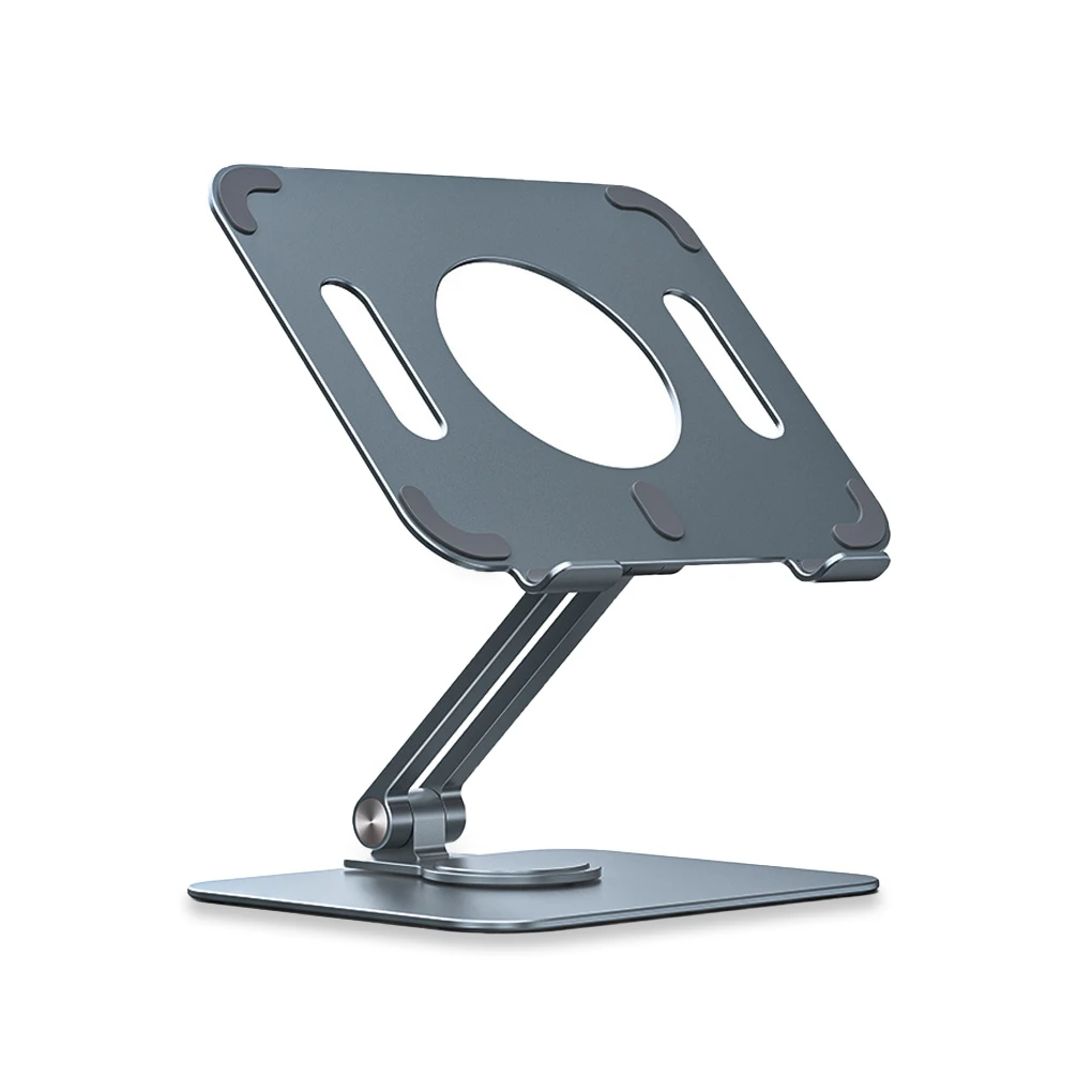 Foldable Tablet Holder Rotation Adjustable Stand Portable Bracket Silver
Foldable Tablet Holder Rotation Adjustable Stand Portable Bracket Silver