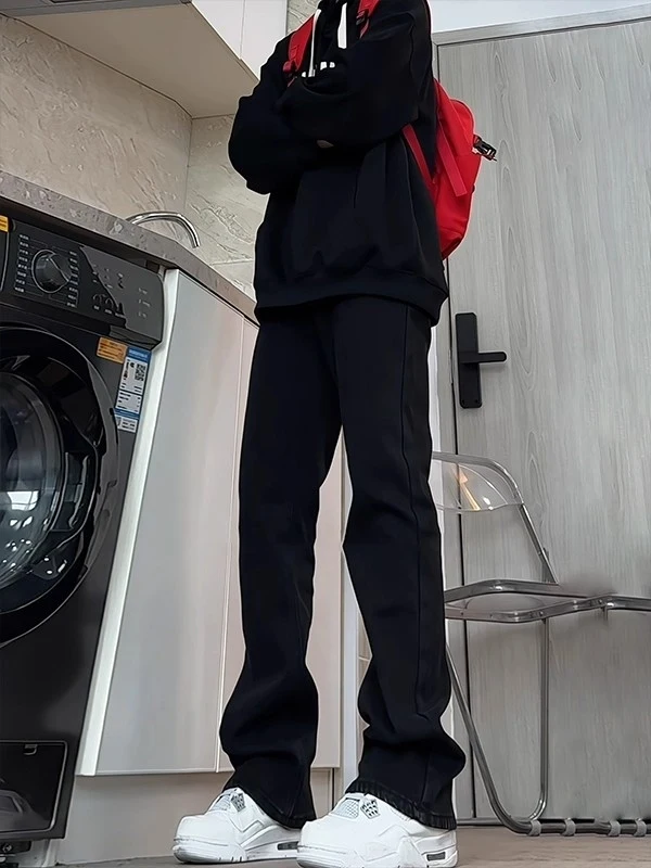 Мужские джинсы-клеш Pure Bla Bell Bot, утепленные, зимние, прямого кроя, с высокой талией, зауженные, длинные брюки, повседневные джинсовые штаны
Мужские джинсы-клеш Pure Bla Bell Bot, утепленные, зимние, прямого кроя, с высокой талией, зауженные, длинные брюки, повседневные джинсовые штаны