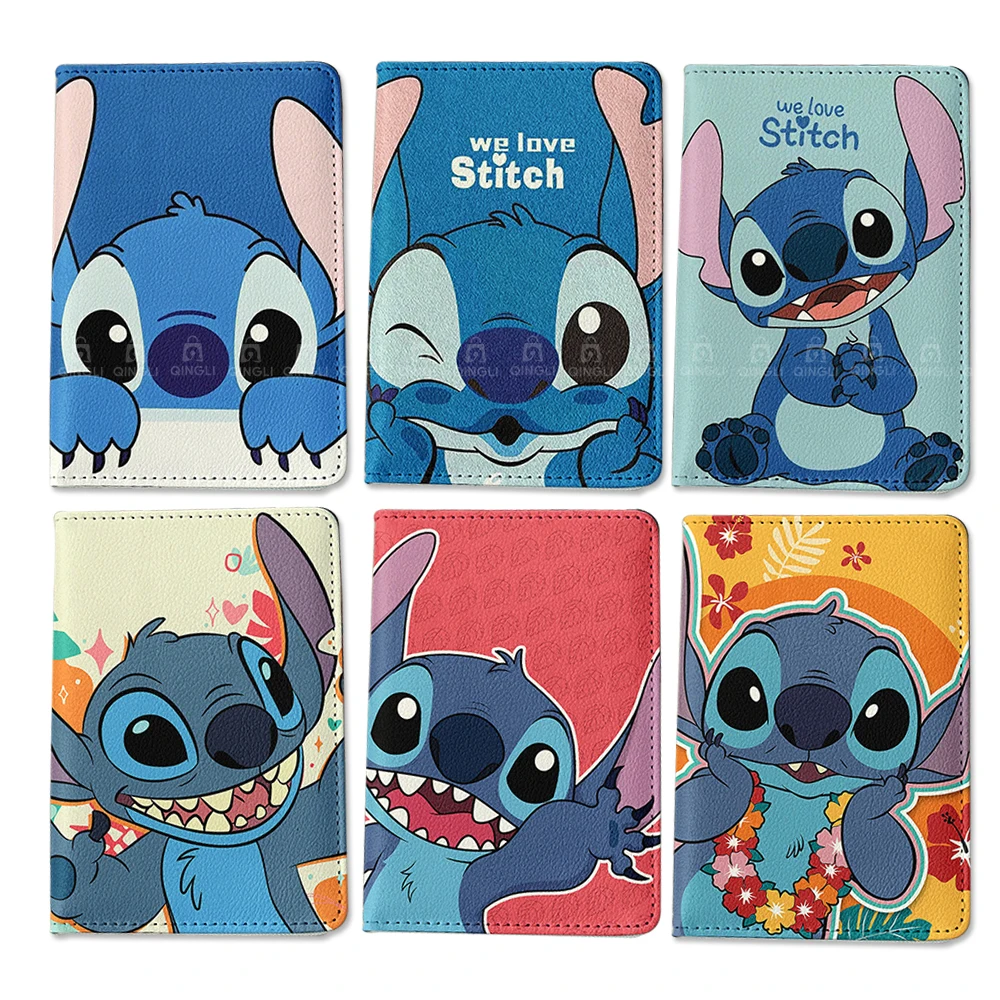 New Cartoon Stitch Passport Cover Passport Wallet Travel Accessories PU Leather Passport Holder Case Portable Bank Card Holder
New Cartoon Stitch Passport Cover Passport Wallet Travel Accessories PU Leather Passport Holder Case Portable Bank Card Holder
