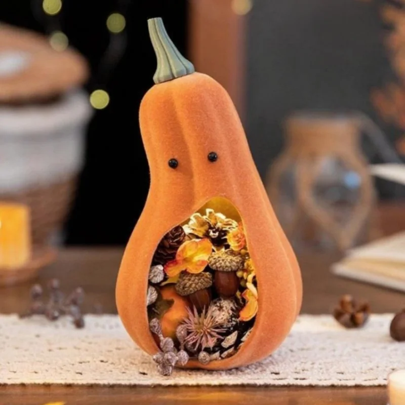 Декоративная имитация тыквы со светом, креативная ваза для урожая для украшения дома, согревающий подарок для дома
Декоративная имитация тыквы со светом, креативная ваза для урожая для украшения дома, согревающий подарок для дома