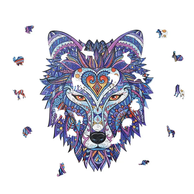 Coyote Wooden Irregular Alien Animal Puzzle High Difficulty Stress Relief Educational Toy
Coyote Wooden Irregular Alien Animal Puzzle High Difficulty Stress Relief Educational Toy