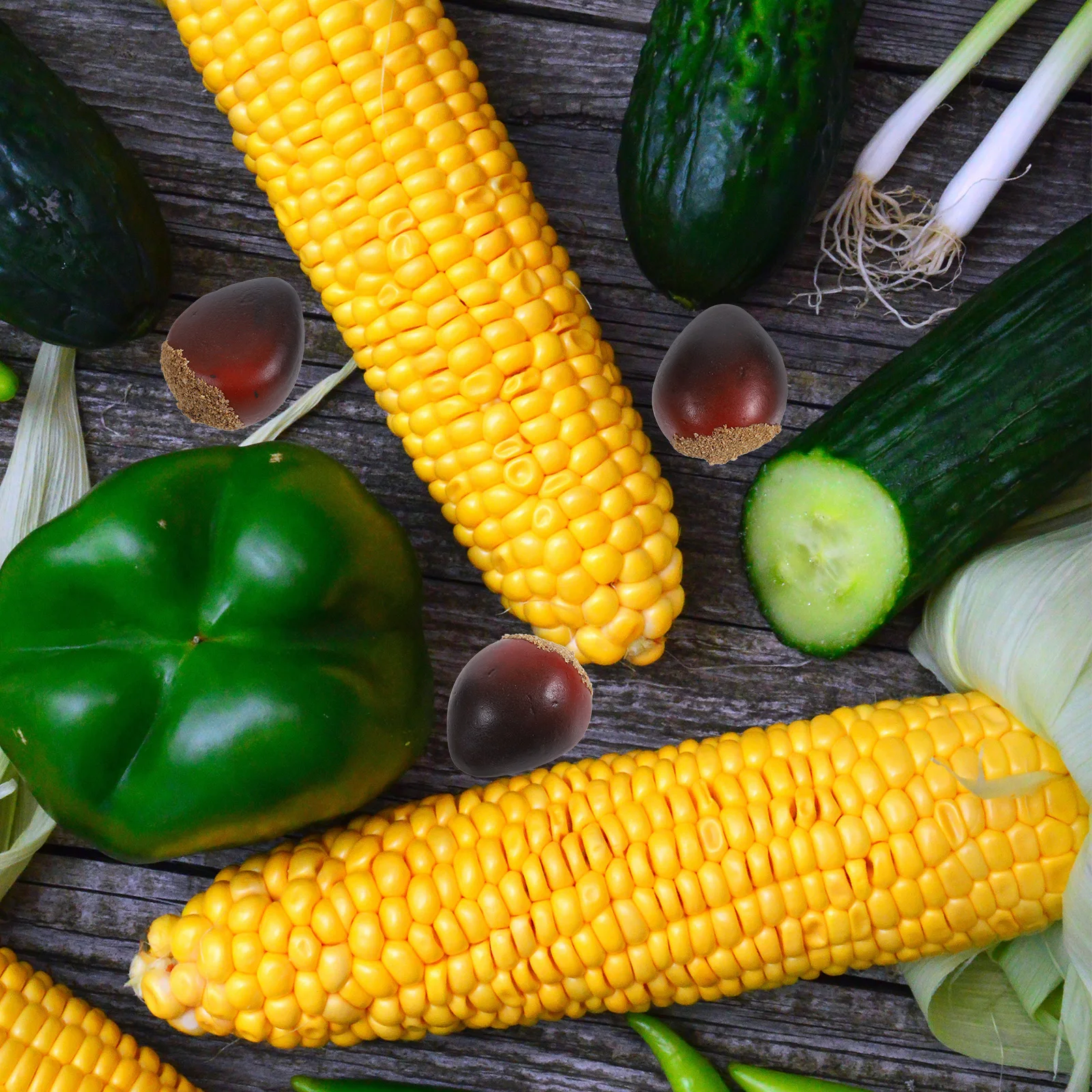 30pcs Foam Chestnut Fake Nut Lightweight Decorative Ornaments For Home Kitchen Food Display Artificial Food Models Craft Faux
30pcs Foam Chestnut Fake Nut Lightweight Decorative Ornaments For Home Kitchen Food Display Artificial Food Models Craft Faux