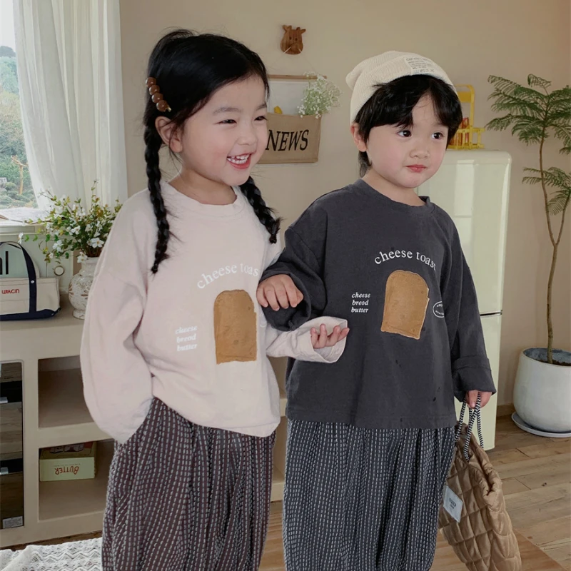 Baby Boys Girls Tees Shirts Children's Long Sleeve Cotton T-shirt Kids Fashion Clothing Korean Style Toddler Cartoon Print Tops
Baby Boys Girls Tees Shirts Children's Long Sleeve Cotton T-shirt Kids Fashion Clothing Korean Style Toddler Cartoon Print Tops