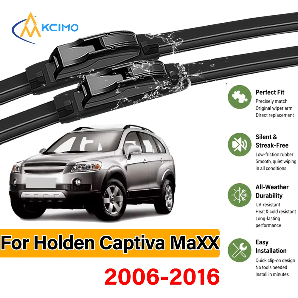 KCIMO Wiper Front Wiper Blades for Holden Captiva MaXX/Captiva 5 CG 2006-2016 HD Durable Rubber Boneless Windshield Windscreen
KCIMO Wiper Front Wiper Blades for Holden Captiva MaXX/Captiva 5 CG 2006-2016 HD Durable Rubber Boneless Windshield Windscreen