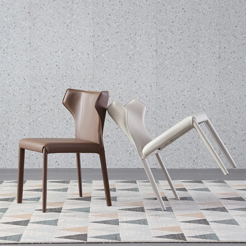 Nordic saddle leather chair light luxury simple Italian desk chair backrest stool Internet celebrity dining table chair home
Nordic saddle leather chair light luxury simple Italian desk chair backrest stool Internet celebrity dining table chair home