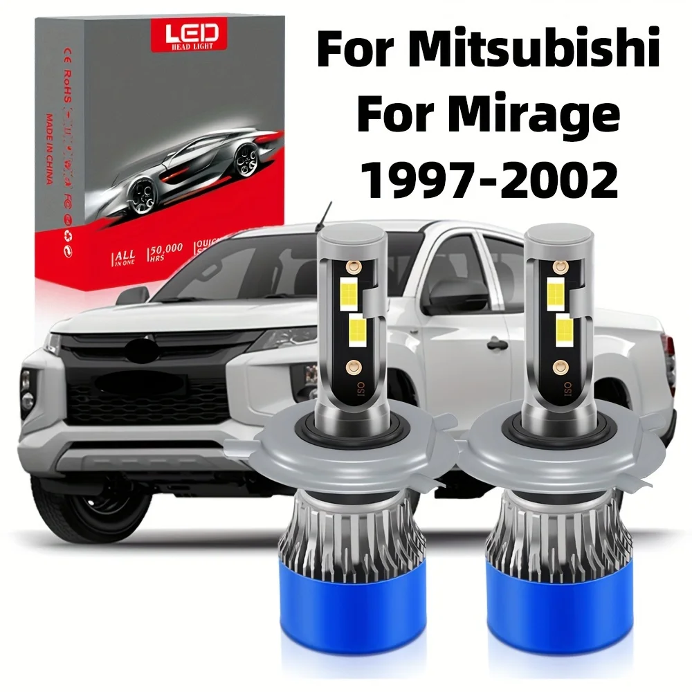 Fit For Mitsubishi Mirage (1997-2002), High Low Beam 6000K White 3570 CSP Chip New Upgraded LED Headlight Lamps Plug-N-Play 2pcs
Fit For Mitsubishi Mirage (1997-2002), High Low Beam 6000K White 3570 CSP Chip New Upgraded LED Headlight Lamps Plug-N-Play 2pcs