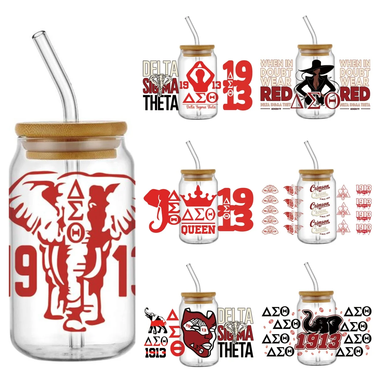 Новый дизайн Delta Sigma Theta UV DTF Cup Wraps для 16 унций Водонепроницаемая УФ-переносная наклейка DTF Очки Кружка DIY Наклейка Wrap
Новый дизайн Delta Sigma Theta UV DTF Cup Wraps для 16 унций Водонепроницаемая УФ-переносная наклейка DTF Очки Кружка DIY Наклейка Wrap
