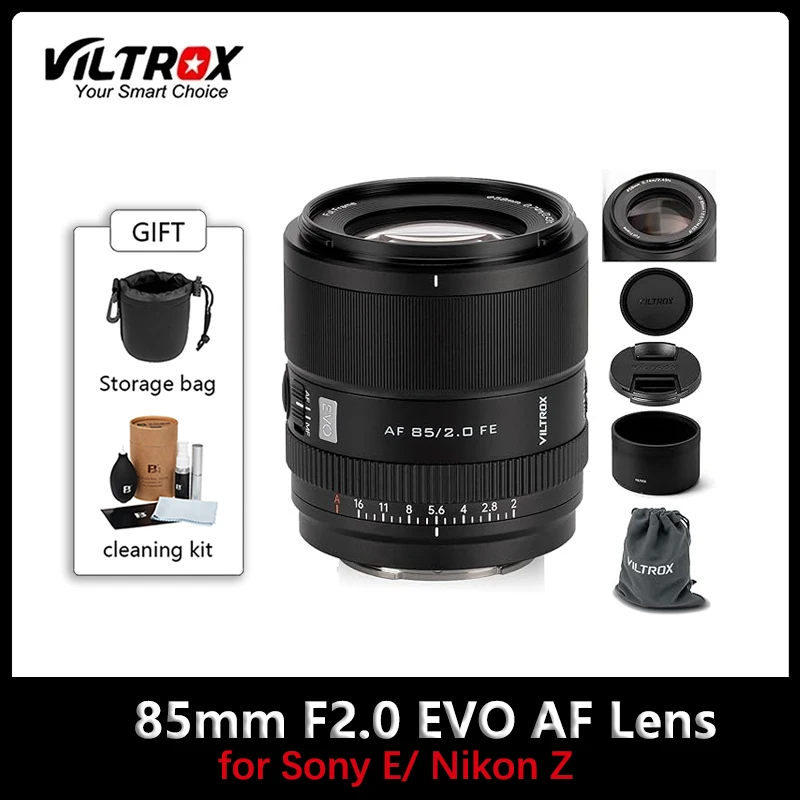 Полнокадровый объектив VILTROX AF 85 мм F2.0 EVO AF для Nikon Z Mount Z8 Sony E A7IV A7C ZV-E1 FX3 A9III
Полнокадровый объектив VILTROX AF 85 мм F2.0 EVO AF для Nikon Z Mount Z8 Sony E A7IV A7C ZV-E1 FX3 A9III