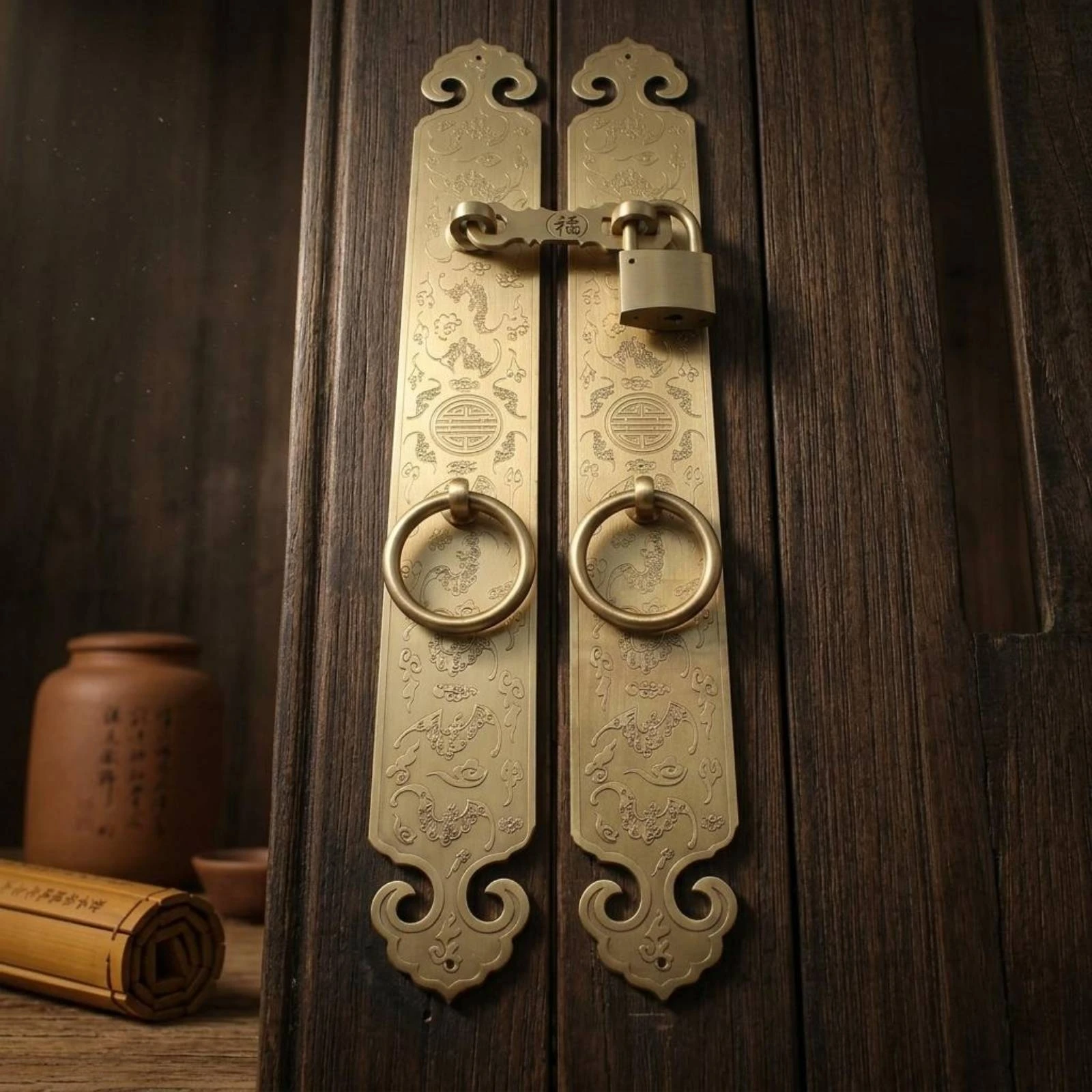 Antique-Style Door Pull Handles Flat Profile Hoop Handle Handles Door Latch Set Padlock Home Fittings Rustic Look for Gates
Antique-Style Door Pull Handles Flat Profile Hoop Handle Handles Door Latch Set Padlock Home Fittings Rustic Look for Gates