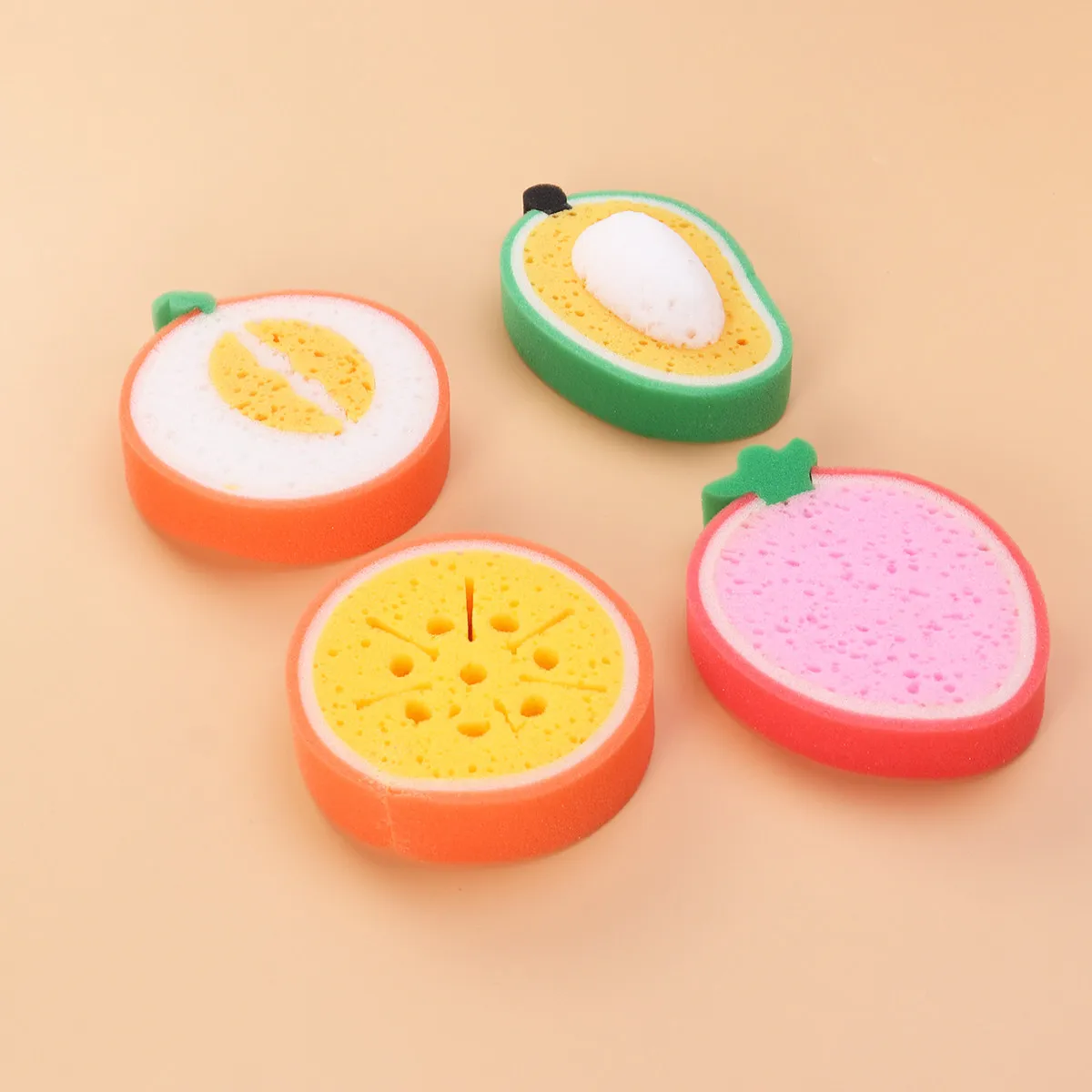 4Pcs Fruit Shape Child Bath Sponge Cartoon Shower Soft Exfoliating Pore Cleansing Cotton Bath Tool Tender Skin
4Pcs Fruit Shape Child Bath Sponge Cartoon Shower Soft Exfoliating Pore Cleansing Cotton Bath Tool Tender Skin