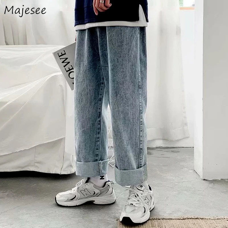 Men Jeans Solid Fashion Vintage Simple Streetwear Harajuku Japan Style Elastic Waist Mopping Chic Denim Trouser Handsome S-4XL
Men Jeans Solid Fashion Vintage Simple Streetwear Harajuku Japan Style Elastic Waist Mopping Chic Denim Trouser Handsome S-4XL