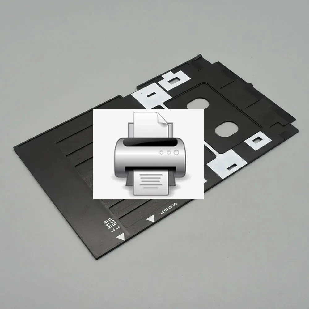5X PVC ID Card Tray Plastic card Printing Tray for Epson R260 R265 R270 R280 R290 R380 R390 RX680 T50 T60 A50 P50 L800 L801 R330