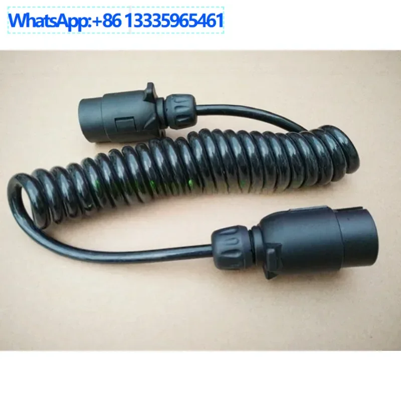 7-Core trailer plastic plug spring wire set, 3 meters 7-core spring wire, trailer accessories trailer adapter
7-Core trailer plastic plug spring wire set, 3 meters 7-core spring wire, trailer accessories trailer adapter