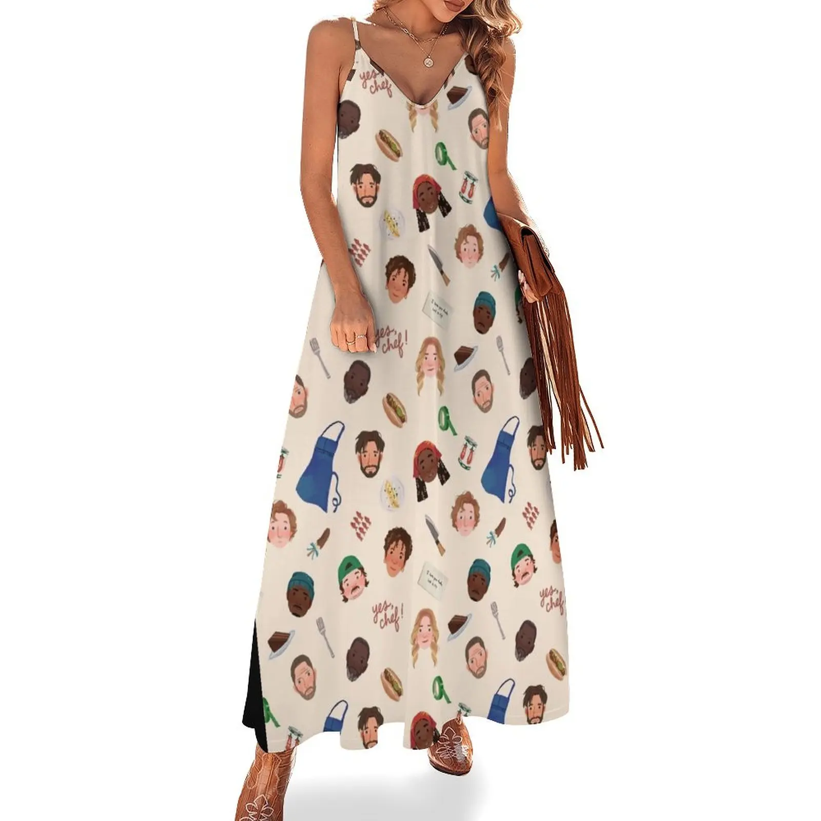 The Bear Family Sleeveless Dress women's summer clothing 2025 Women dresses summer Dress
The Bear Family Sleeveless Dress women's summer clothing 2025 Women dresses summer Dress