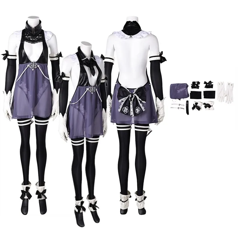Stellar Fantasia Blade Nier EVE Cosplay Jumpsuit Costume Adult Women Bodysuit Gloves Outfits Halloween Carnival Party Suit
Stellar Fantasia Blade Nier EVE Cosplay Jumpsuit Costume Adult Women Bodysuit Gloves Outfits Halloween Carnival Party Suit