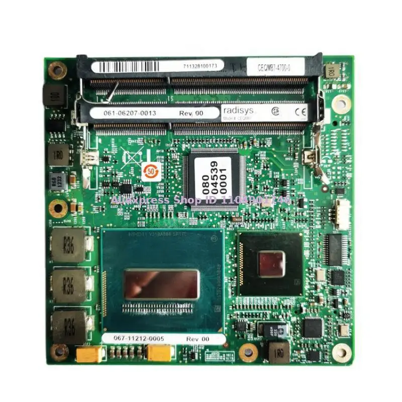 Radisys CEQM87 Mainboard CEQM87-4700-0 Used Original Industrial Motherboard I3 I5 CPU Board Module Mainboard Main Board
Radisys CEQM87 Mainboard CEQM87-4700-0 Used Original Industrial Motherboard I3 I5 CPU Board Module Mainboard Main Board