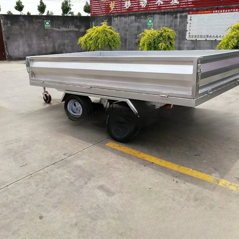 2-Ton triple dump flatbed trailer, independent pumping station, dump
2-Ton triple dump flatbed trailer, independent pumping station, dump