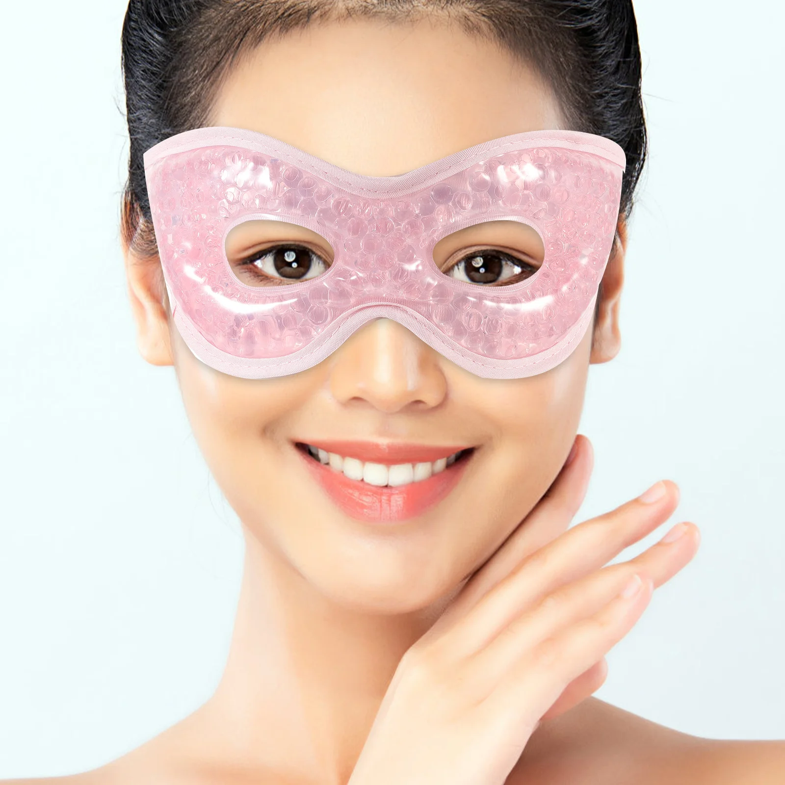 2pcs Skin-Friendly Pads Cooling Gel Eye Masks For Swollen Eyes Reusable Cold Compress Eye Cover Portable Use For Travel Home
2pcs Skin-Friendly Pads Cooling Gel Eye Masks For Swollen Eyes Reusable Cold Compress Eye Cover Portable Use For Travel Home