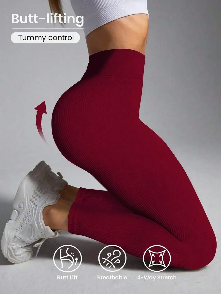 High-Waisted Seamless Butt-Lifting Yoga Leggings For Women
High-Waisted Seamless Butt-Lifting Yoga Leggings For Women