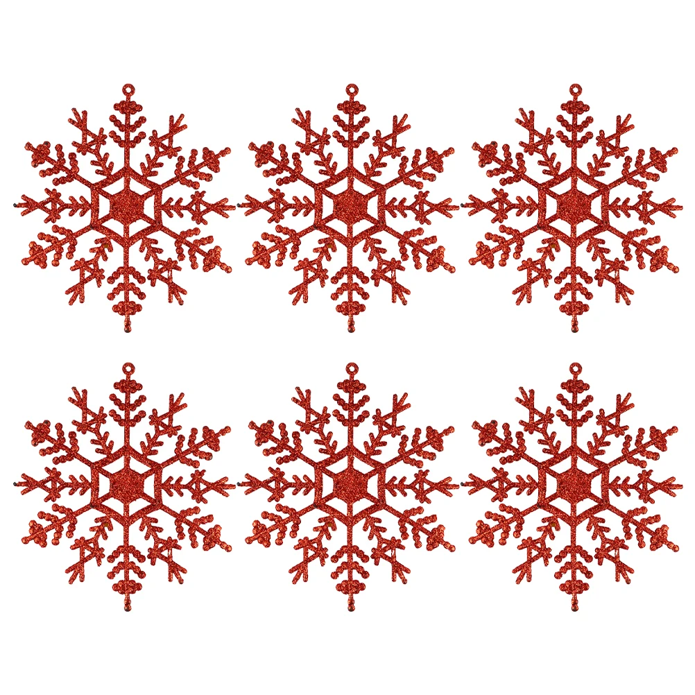 6 Pcs Christmas Tree Decoration Decorations Glittered Snowflakes Ornaments Winter Plastic for
6 Pcs Christmas Tree Decoration Decorations Glittered Snowflakes Ornaments Winter Plastic for