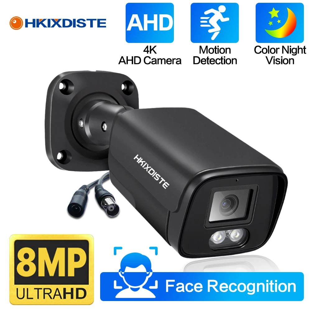 8MP Face Full Color Night Vision Security Camera 4K IP66 Outdoor AHD CCTV Video Surveillance Camera HD 8MP 5MP Bullet IP Cam
8MP Face Full Color Night Vision Security Camera 4K IP66 Outdoor AHD CCTV Video Surveillance Camera HD 8MP 5MP Bullet IP Cam