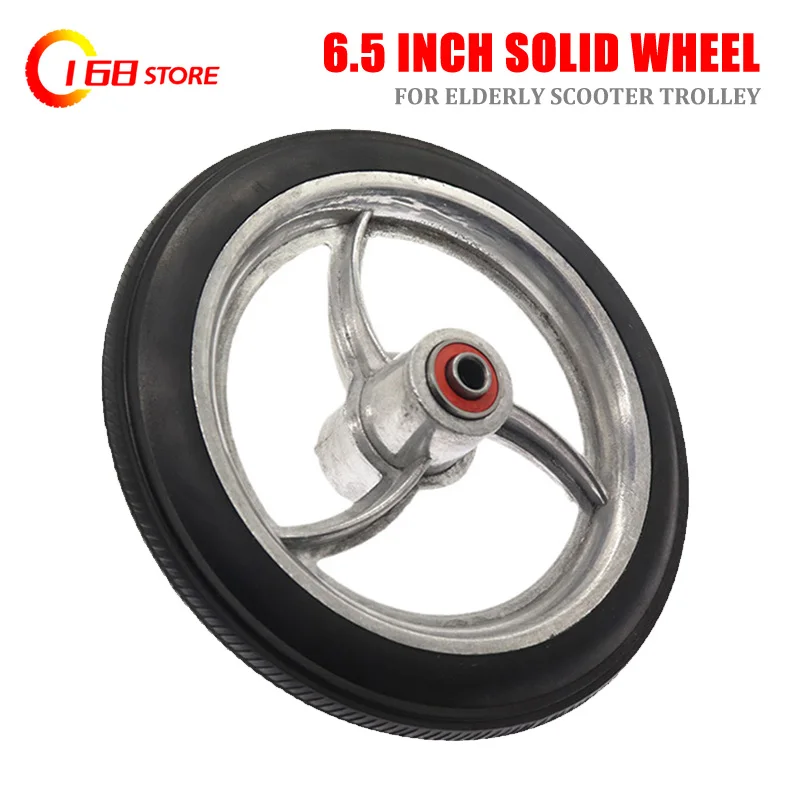 Solid wheel suitable for chair front trolley 6.5 inch accessories the elderly
Solid wheel suitable for chair front trolley 6.5 inch accessories the elderly