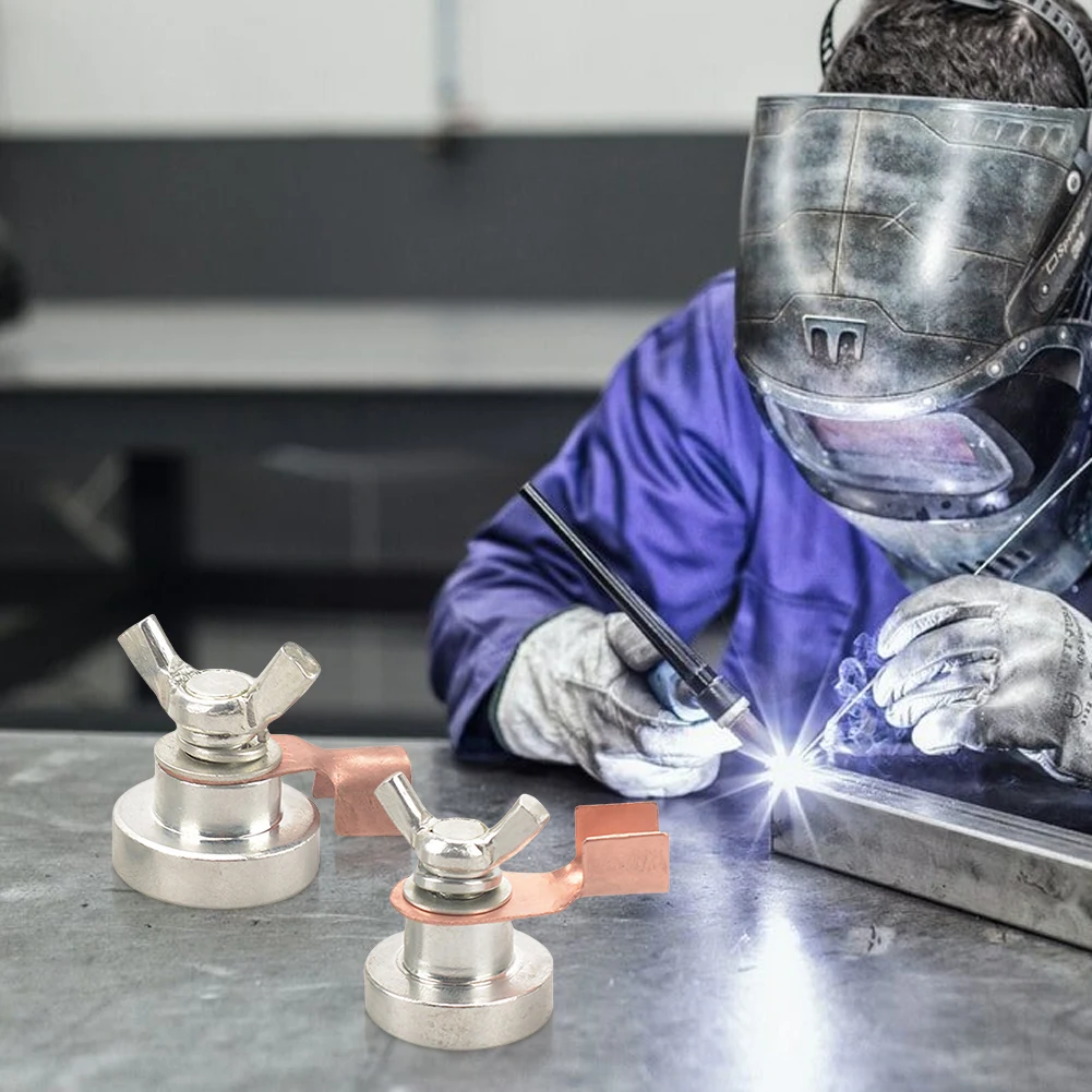 2 Pcs Welding Magnetic Grounding Clamp Welder Welding Strong Magnetic Grounding Tool Magnetic Grounding Device Welding Tool
2 Pcs Welding Magnetic Grounding Clamp Welder Welding Strong Magnetic Grounding Tool Magnetic Grounding Device Welding Tool