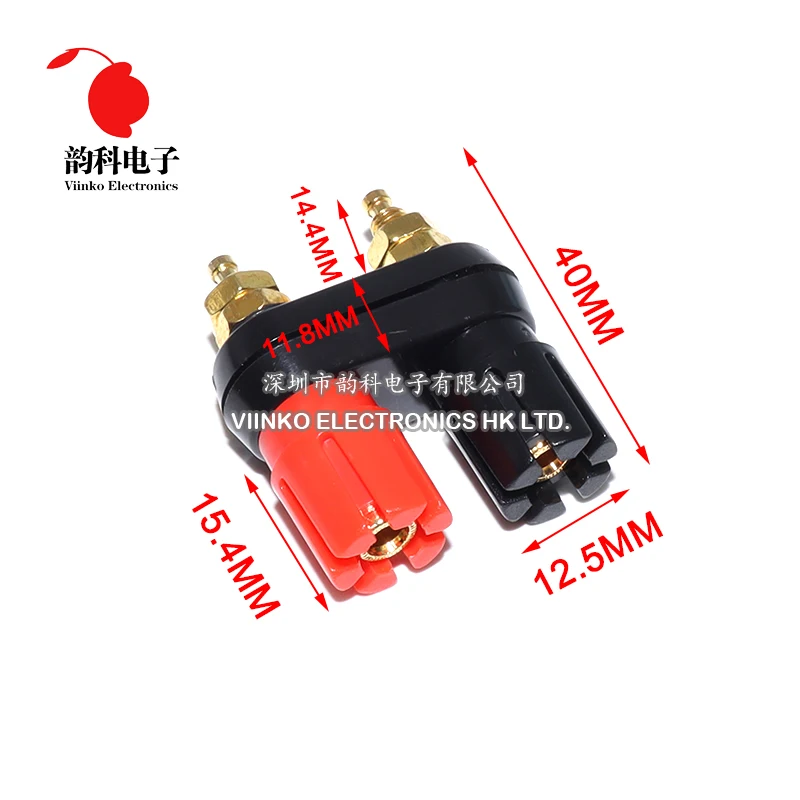 1PCS 4MM Banana Socket Terminal plugs Couple Terminals Red Black Connector Terminal Binding Post Banana Speaker Plug Jack
1PCS 4MM Banana Socket Terminal plugs Couple Terminals Red Black Connector Terminal Binding Post Banana Speaker Plug Jack