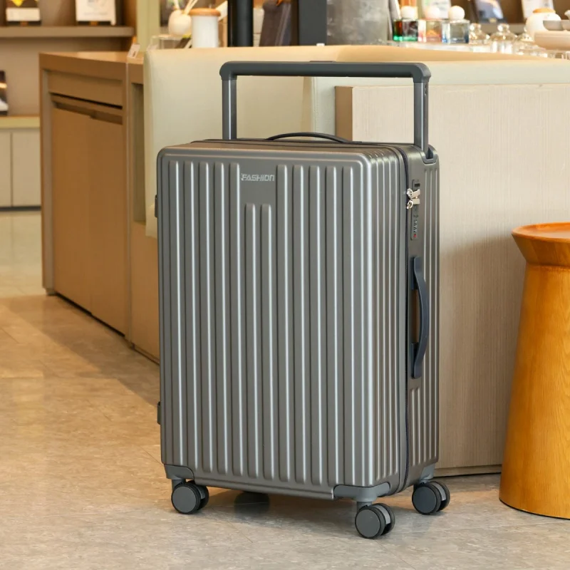 Новинка 2024 года, широкие дорожные чемоданы на тележке, 20/24/26 дюймов, большая вместимость, двойное закрытие, разделение для влажной и сухой уборки, поездка на каюте
Новинка 2024 года, широкие дорожные чемоданы на тележке, 20/24/26 дюймов, большая вместимость, двойное закрытие, разделение для влажной и сухой уборки, поездка на каюте