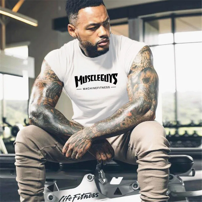 New Mens Workout Gym Clothing Sporting Casual Tank Top Muscle Singlets Cotton Vest Fashion Fitness Small Half Sleeve TShirt
New Mens Workout Gym Clothing Sporting Casual Tank Top Muscle Singlets Cotton Vest Fashion Fitness Small Half Sleeve TShirt
