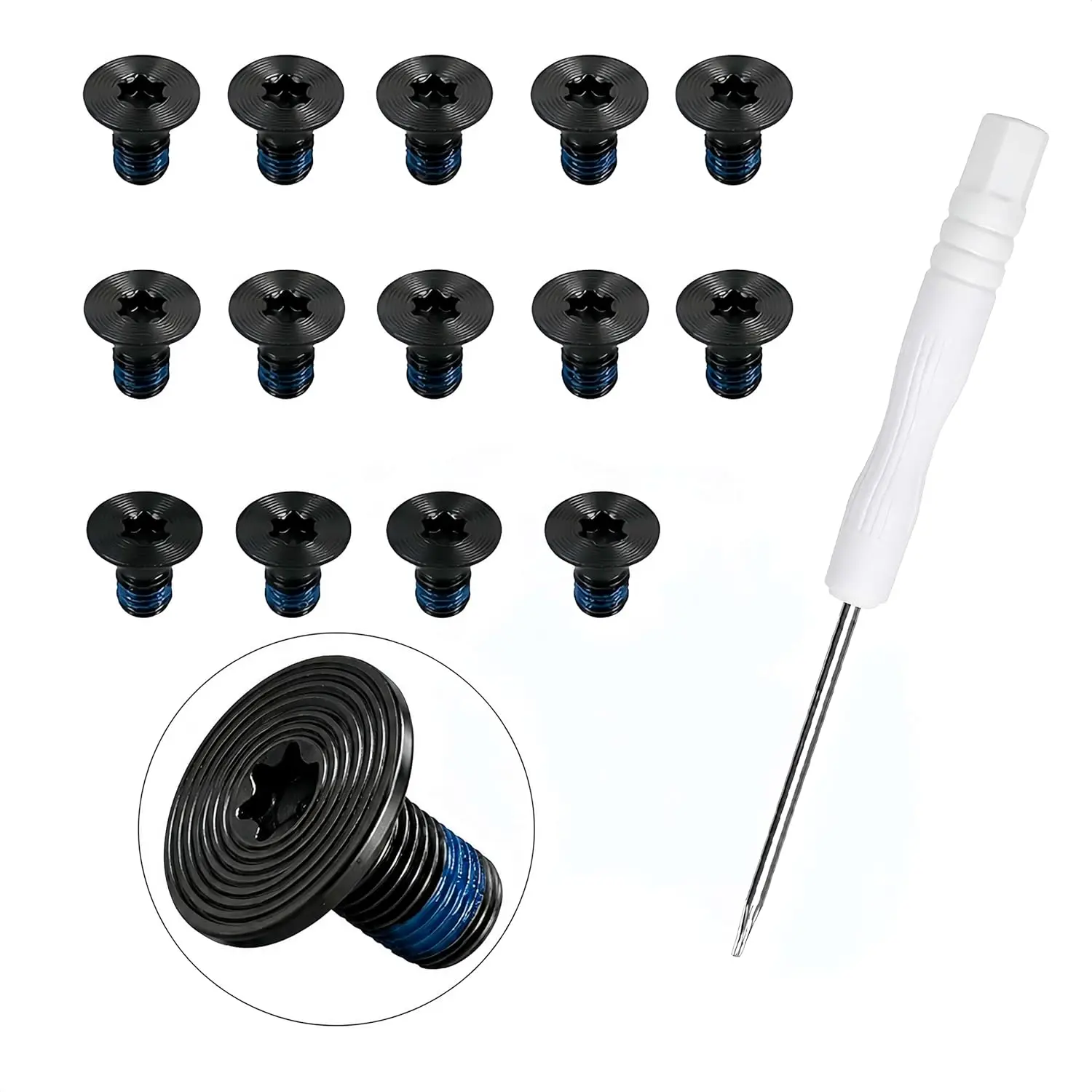 Ridge Wallet Repair Kit: Screws, Screwdriver, Metal Clip - Black Basic Set for RFID Wallet Replacement
Ridge Wallet Repair Kit: Screws, Screwdriver, Metal Clip - Black Basic Set for RFID Wallet Replacement