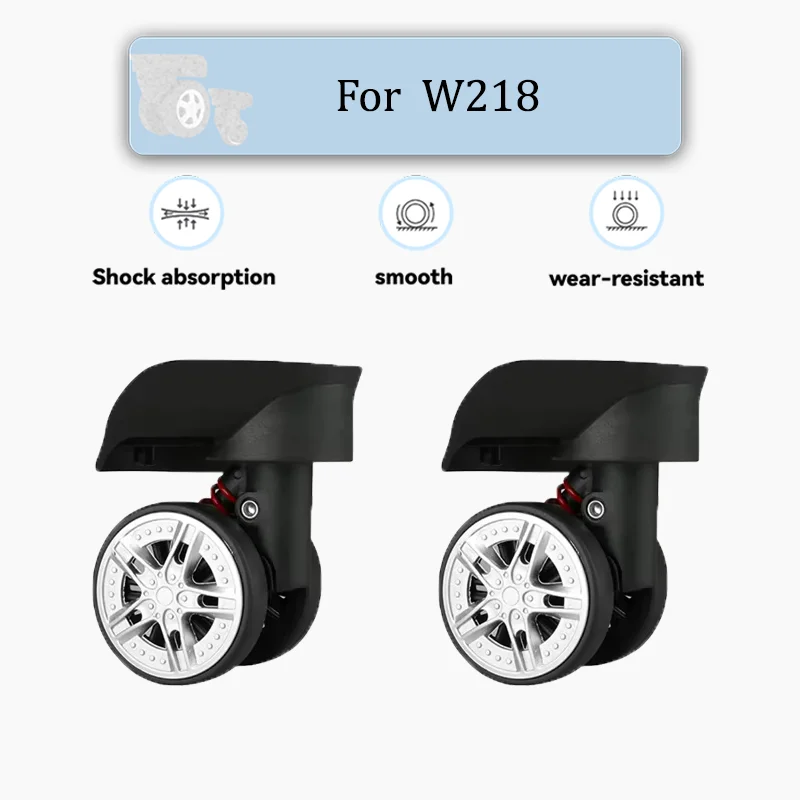 For W-218 Luxury Silent Spinner Luggage Replacement Wheels - Universal Smooth-Rolling Castors Suitable for All Types of Luggage
For W-218 Luxury Silent Spinner Luggage Replacement Wheels - Universal Smooth-Rolling Castors Suitable for All Types of Luggage