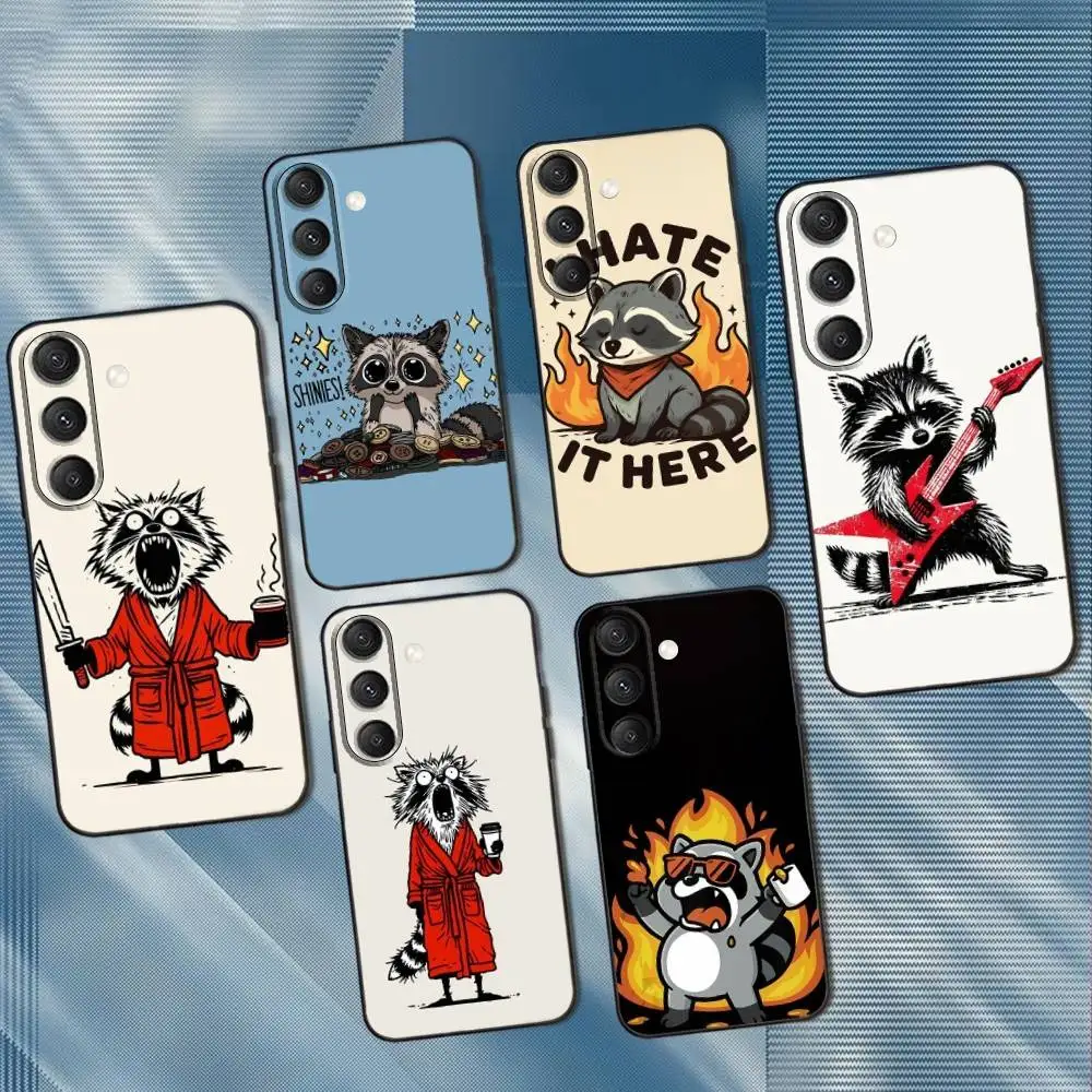 Funny Cute Raccoon Phone Case For Samsung S25,S24,S23,S22,S21,S20,S10,Ultra,Plus,Lite,FE,Soft Silicone Black Cover
Funny Cute Raccoon Phone Case For Samsung S25,S24,S23,S22,S21,S20,S10,Ultra,Plus,Lite,FE,Soft Silicone Black Cover