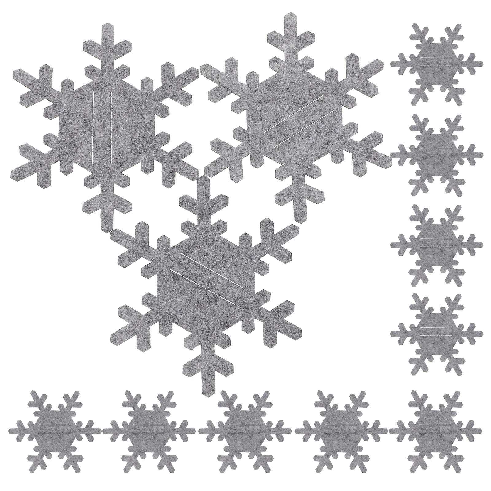 12Pcs Snowflake Christmas Cup Mats Home Coaster Heat Insulation Decorative Cup Pad Non-Slip Table Mat for Party Restaurant Cafe
12Pcs Snowflake Christmas Cup Mats Home Coaster Heat Insulation Decorative Cup Pad Non-Slip Table Mat for Party Restaurant Cafe